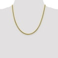 thumbnail image 2 of 14k Yellow Gold 20 Inch 3.45mm Wheat Chain Necklace Pendant Charm Spiga, 2 of 9