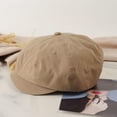 thumbnail image 4 of NANAHuang Women's Fashion Beret Newsboy Hat - Octagonal Hat Beret Vintage Taxi Driver Hat Domed Cloud Hat Gatsby Hat Painter Hat, 4 of 7
