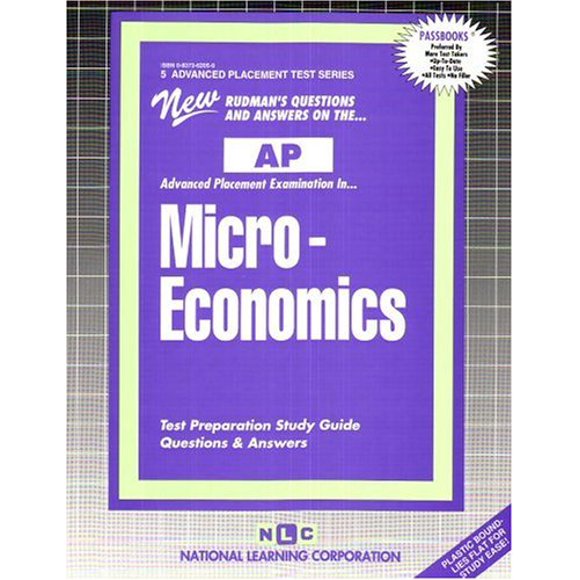 MICROECONOMICS (Advanced Placement Test Series) (Passbooks) (ADVANCED PLACEMENT TEST SERIES (AP))