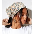 thumbnail image 5 of AWAYTR 3 Pcs Floral Elastic Hair Scarf Headbands Hair Bandanas Head Kerchief Bohemia Chiffon Turban Triangle Scarves for Women Girls Hair Accessories, 5 of 13