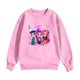 thumbnail image 1 of Moonsky Sudadera de cuello redondo Pop De-on - Sudadera de manga larga con estampado del cantante HUNTR/X - Sudadera de cuello redondo y manga larga para hombre y mujer Rosa 130, 1 of 4