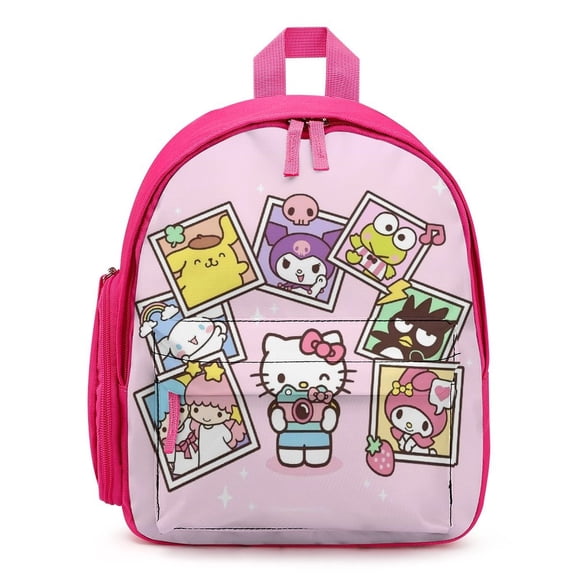 Hello Kitty Cartoon Mini Backpack Schoolbag One size
