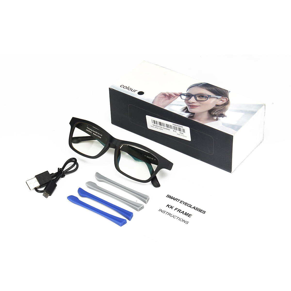 Smart Glasses bluetooth Bone Conduction Polarized Glasses Headphone ...