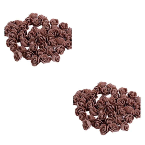 Wosthever 500 piezas añaden un toque elegante a un día especial con una impresionante de flores artificiales con cabeza de rosa de espuma de PE Type1 NO1