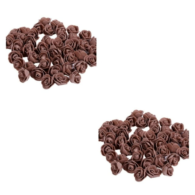 Transemion 500pieces Wreath Wedding House Decor Lasting Impression With These Exquisite coffee 2Set