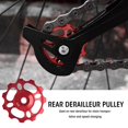 thumbnail image 3 of LAFGUR Rear Derailleur Pulley, 5 Colors Wheel 11T, For Bicycle Replacement Parts Bike Lover Chain Transportation Speed Changing Bike Owners Mountain Bike, 3 of 8