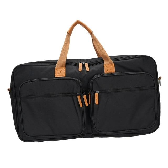 DJ Controller Bag, Foam Padding DJ Controller Case 2 Pockets for Travel