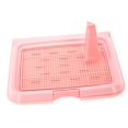 thumbnail image 1 of Dog Training Potty Tray, Dog Potty Tray, Easy to Clean, Non-Slip Litter Tray for Pink, 1 of 9