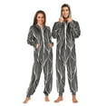 thumbnail image 3 of IAUYY Unisex Adult Onesie Pajamas Ultra-Soft Crystal-Soft Fabric, Halloween Adult Onesie Pajamas Adults,With a Zipper Plus Size Onesie Pajamas, Natural and Smooth, 3 of 7
