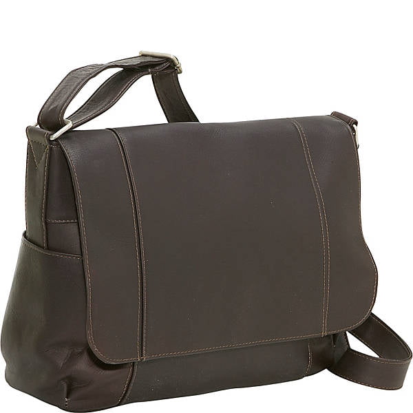 Le Leather Flap Over Shoulder Bag -