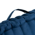 thumbnail image 4 of SAFAVIEH Gardenia Floor Pillow Navy, 4 of 5