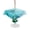 Teal, Cyan, Aqua, variant on Outdoor Tablecloth with Umbrella Hole for Patio/Picnic/Party/Camping, Teal Blue Corals Waterproof Table Cloth Rectangle Table Cover Washable, Summer Modern Coastal Ocean Sea (60"x 120")