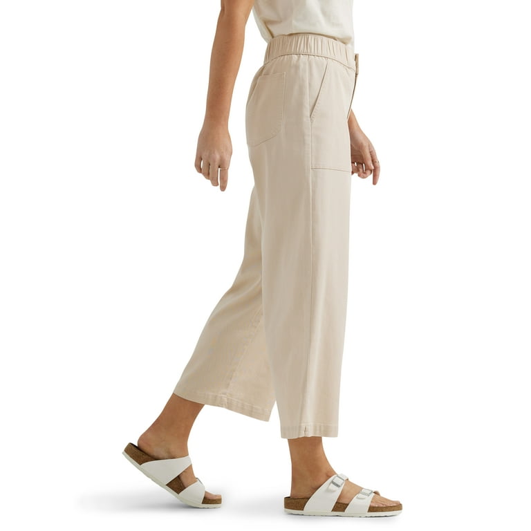 Lee® Women's Ultra Lux Comfort Wide Leg Utility Crop Pant