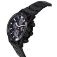 thumbnail image 3 of Casio Edifice Sospensione Analog Chronograph Black Ion Stainless Steel Black Dial Solar EQS-960DC-1AV 100M Men's Watch, 3 of 4