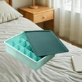 thumbnail image 4 of SCNOR Plastic Storage Boxes Small Clothing Organizers and Storage with Lids, 4 of 6