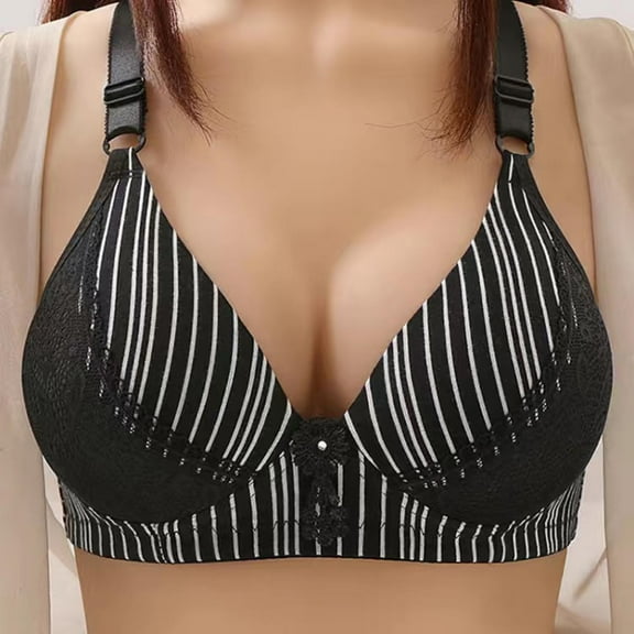 Meichang Bras for Women Plus Size Push Up T-shirt Bras Seamless Full Coverage Bralettes Elegant Breathable Full Figure Bras