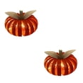 thumbnail image 1 of Wosthever Ahorro de energía Calabaza de Halloween Luz hueca con Apagado Luces LED Decoración portátil Naranja Naranja 2Conjunto, 1 of 6