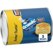 Pillsbury Grands! Southern Homestyle Butter Tastin' Biscuits, 5 Count, 10.2 oz