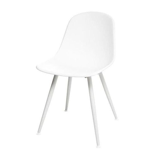Control Brands FD292WHT 33 x 23 x 19 in. Rae Side Chair, White