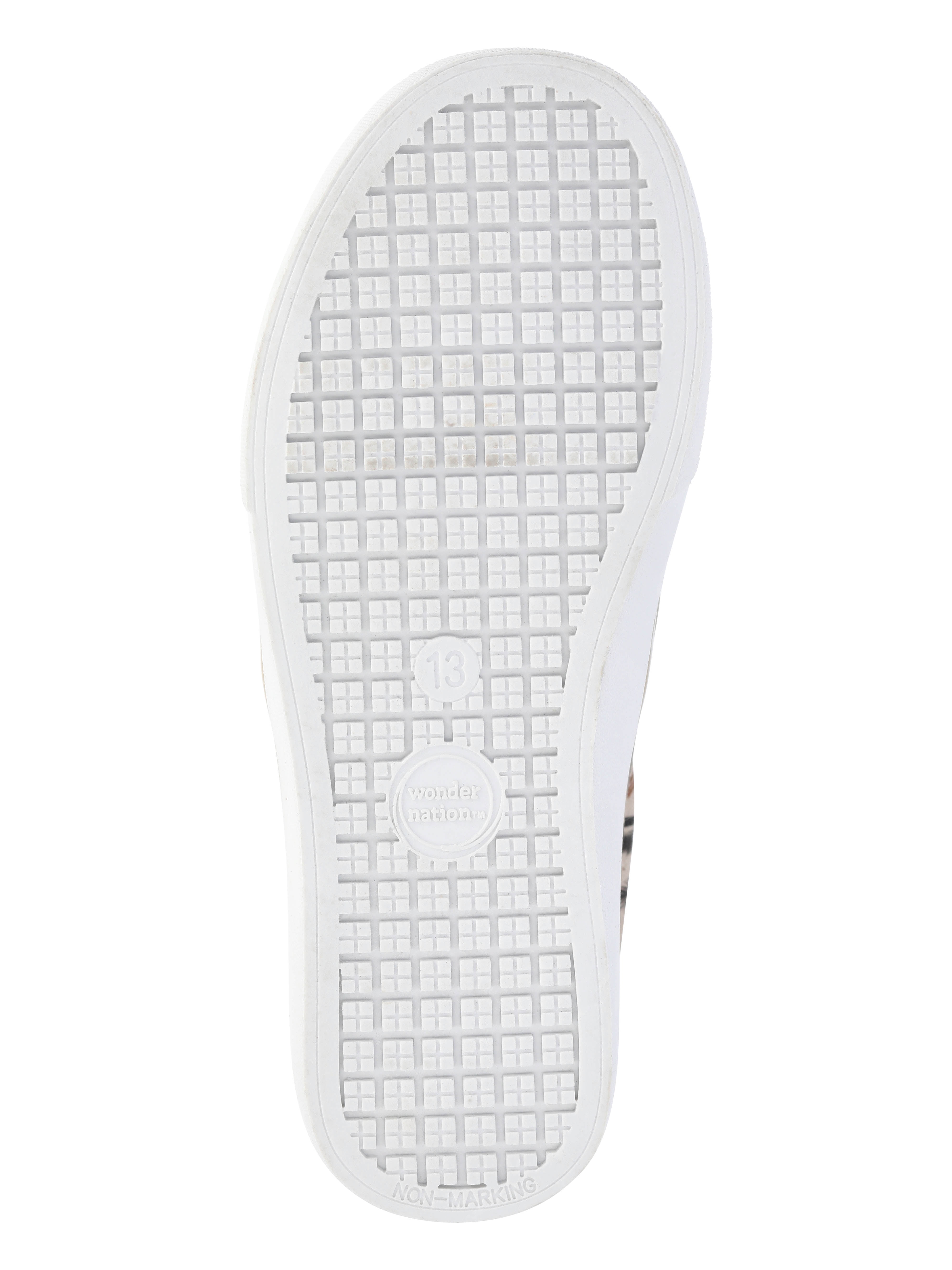 Wonder Nation Little and Big Boys Casual Slip On Sneakers