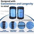 thumbnail image 4 of xianyou-Compression Sack, 40% More Storage! 11L/18L/30L/45L/52L Compression Stuff Sack, Water-Resistant & Ultralight Sleeping Bag Stuff Sack - Space Saving Gear for Camping, Hiking, 4 of 4