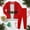 Red-4, variant on Christmas Pajamas for Kids Classic Santa Pajamas Long Sleeve Crew Neck Holiday Nightwear Big Boys Pajamas 7-8 Years