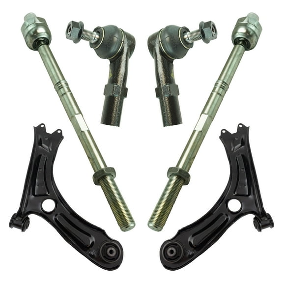 TRQ Front Steering & Suspension Kit Fits 2011-2018 Volkswagen Jetta PSA56607
