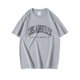 thumbnail image 4 of Playeras Negras Para Hombre Algodon, Camiseta De Manga Corta Para Hombre Y Mujer, Nueva Camiseta Ancha De Estilo Antiguo Con Texto De Tendencia, Camiseta De Media Manga Pura De Verano, 4 of 4