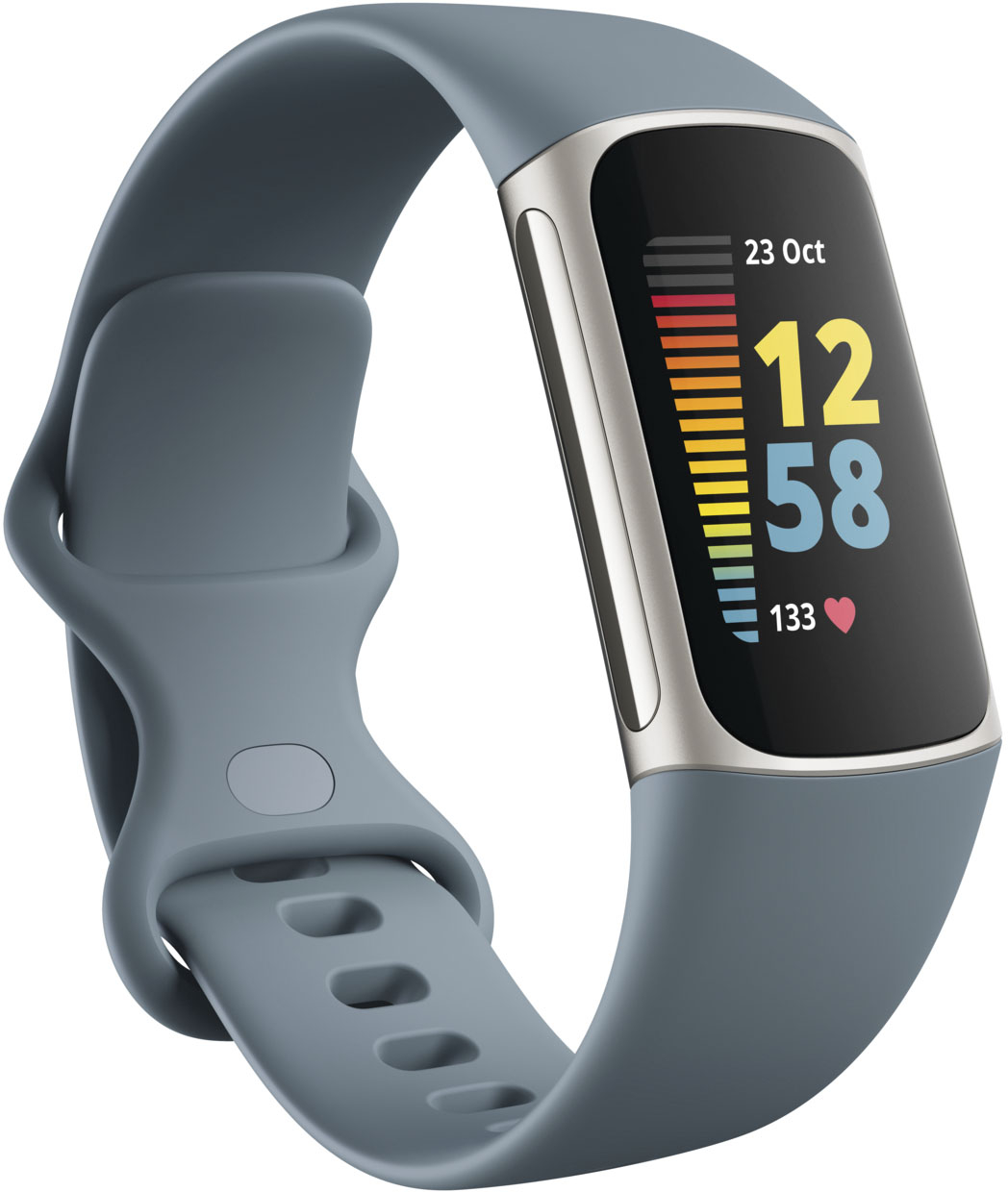 Fitbit Charge 5 Fitness Tracker - Steel Blue and Platinum Stainless Steel - image 5 of 5