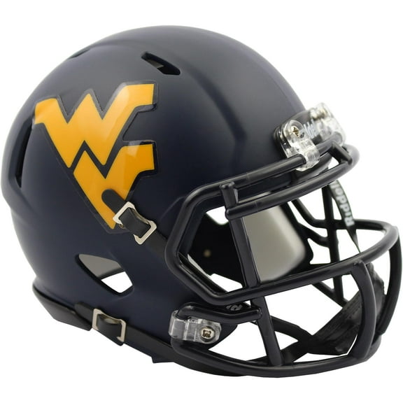 Riddell West Virginia Mountaineers Revolution Speed Mini Football Helmet