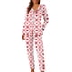 thumbnail image 3 of RKSTN St Patrick's Day Pajamas Set for Women Oversized Crewneck St Paddy's Day Lucky Shamrock Printed Loungewear Matching Sets Womens Casual Plus Size Loose Fits T Shirts and Pjs Pants 2 Piece Set, 3 of 8