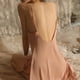 thumbnail image 3 of Conjunto de camisón de lencería sexy de satén de 2 piezas para mujer y camisón dividido sin espalda ropa de dormir - oro rosa, 3 of 7