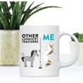 thumbnail image 2 of CTDream Funny Quirky 11oz. Ceramic Coffee Tea Mug Thank You Gift, Other Chemistry Teachers Me, Horse Unicorn, 1-Pack, Birthday Christmas Gift Ideas Coworker Him Her, Gift Box, 2 of 7