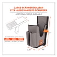 thumbnail image 6 of Squids 5540 Handheld Barcode Scanner Holster with Belt Loop, Large, 2.75x3.5x8, Polyester, Gray, Ships in 1-3 Business Days | Bundle of 2 Each, 6 of 6