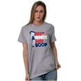 thumbnail image 3 of Betty Boop Red White Blue Patriotic Women's Graphic T Shirt Tees Brisco Brands M, 3 of 5