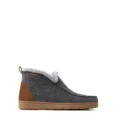 thumbnail image 5 of Dearfoms Cozy Comfort Men's Felt Moc Toe Boot Slippers, 5 of 7