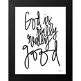 thumbnail image 2 of Jaxn Blvd. 19x24 Black Modern Framed Museum Art Print Titled - God is Really-Really Good, 2 of 5