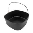 thumbnail image 3 of Air Fryer Accessories Set,Square Cake Baskets 7", 7.5", 8" Sizes, Black, 3 of 8