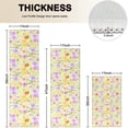 thumbnail image 4 of Pioneer Flower Floral Print Pattern Kitchen Rugs Sets Of 3,Kitchen Runner Rugs Non Skid Washable,Decorative Kitchen Floor Mats for Kitchen,Sink,Laundry,17"x30"+ 17"x47" + 17"x59", 4 of 6