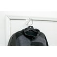 thumbnail image 6 of 4 Pack Over the Door Valet Hook Space Saver - Holds 10 Hangers Each, Closet Storage Organizer for Laundry, Ironing, Suits, Coats, Dresses, Shirts, Robes - By Dependable Industries, 6 of 6