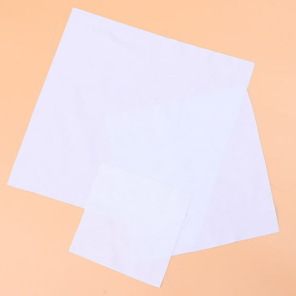 RENACLIPY White Cotton Embroidery Cloth for Cross- , 3 Pieces, Ideal for Needlework and Craft Projects