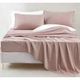 thumbnail image 2 of Chezmoi Collection Extra Soft Bed Sheets Set, Double Brushed Microfiber 14-Inches Deep Pockets, 3-Piece Sheet Set, Twin, Woodrose, 2 of 8