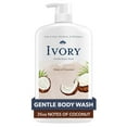 thumbnail image 3 of (4 pack) Ivory Body Wash, Mild and Gentle, Coconut Scent, for All Skin Types, 35 fl oz, 3 of 10