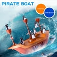 thumbnail image 2 of Pirate Penguin Balancing Board Game, For Family Fun Interactive Desktop, Toy Safe Abs Material Educational Party, 2 of 9