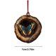 thumbnail image 3 of Adornos Navideños de Animales Xihbxyly Búhos Mapaches Colgantes para Árboles de Navidad 2D Acrílico, 3 of 6
