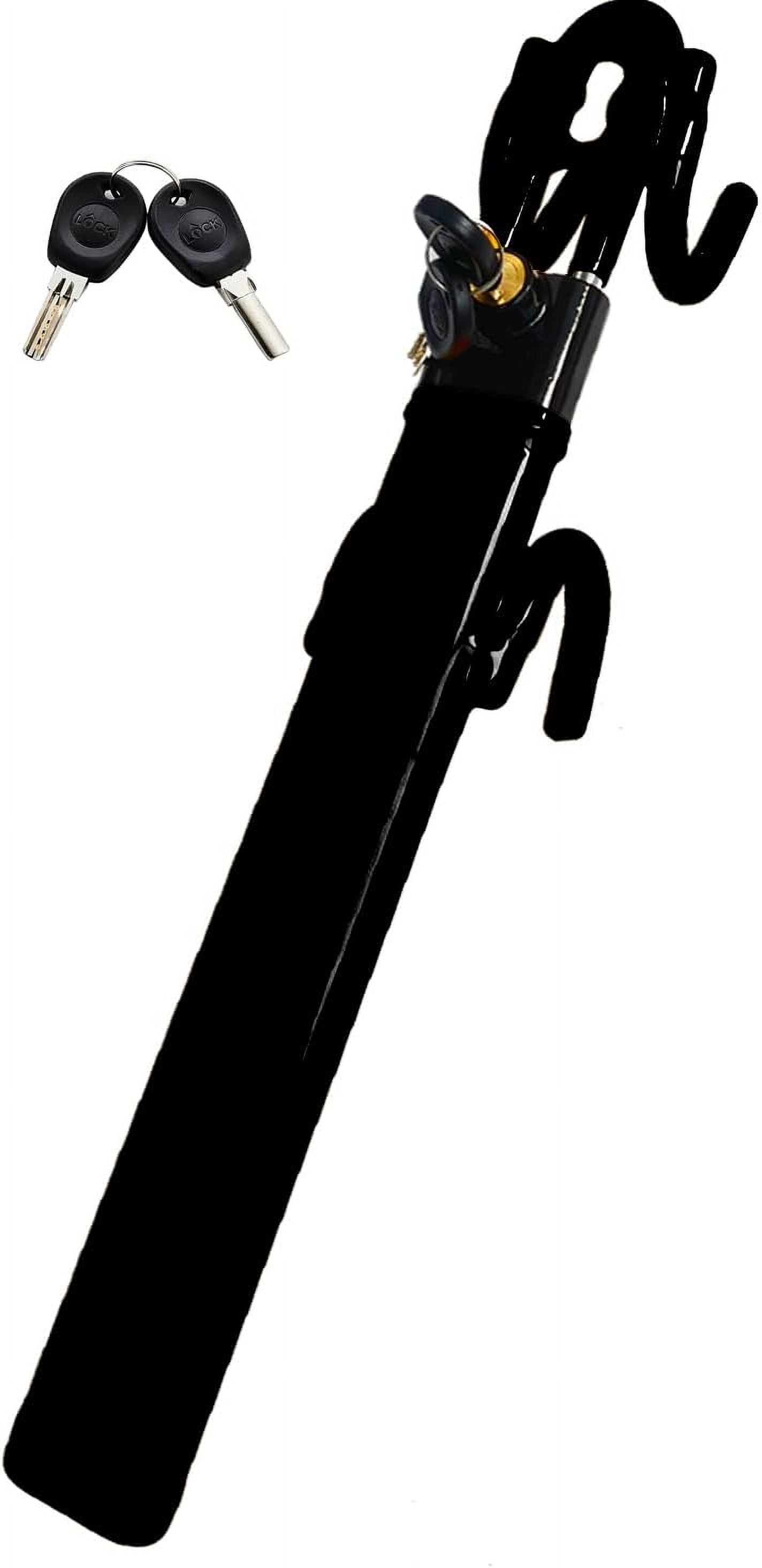 The Club Twin Hook Steering Wheel Lock, Universal Fit, Chromoly