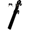 thumbnail image 1 of Steering Wheel Lock -Theft Heavy Duty Secure Car Device  Adjustable Length Clamp Double Hook Locks Universal Fit, 1 of 6