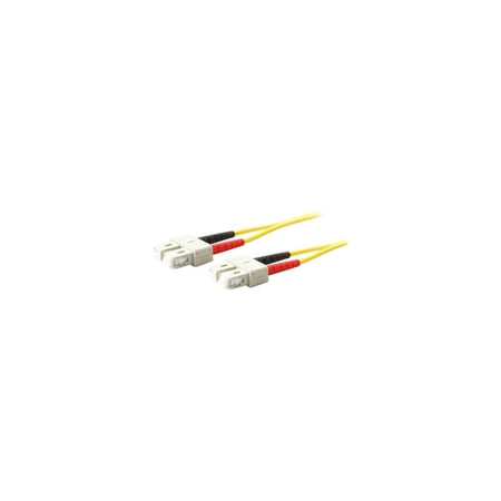 AddOn 1m SC OS1 Yellow Patch Cable - Patch cable - SC/UPC single-mode (M) to SC/UPC single-mode (M) - 1 m - 1 m - fiber optic - duplex - 9 / 125 micron price history on PriceWatchPro