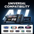 thumbnail image 2 of 2026 Latest Docking Station for Nintendo Switch 2 & Steam Deck OLED & ROG Ally X, Portable TV Dock Station with Dual Cooling Fan, 4K@60Hz 100W Charging Port, Gigabit Ethernet Fit and 5 USB Ports, 2 of 7