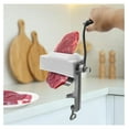 thumbnail image 2 of Meat Tenderizer Manual, Heavy Duty Steak Flattening Machine - Kitchen Tool for Pork, Chicken, Beef - Cast Iron Meat Mallet, 2 of 9